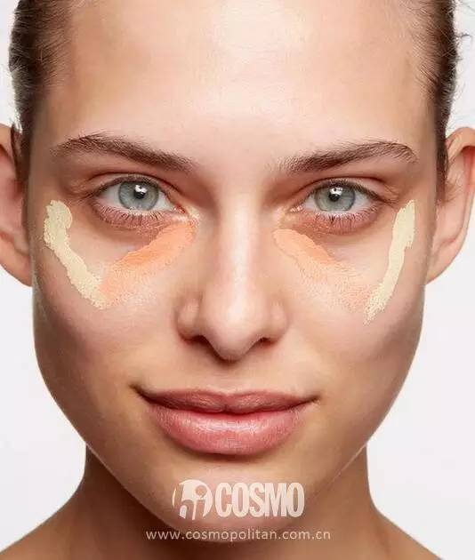 黑眼圈遮瑕法,黑眼圈遮瑕术女人