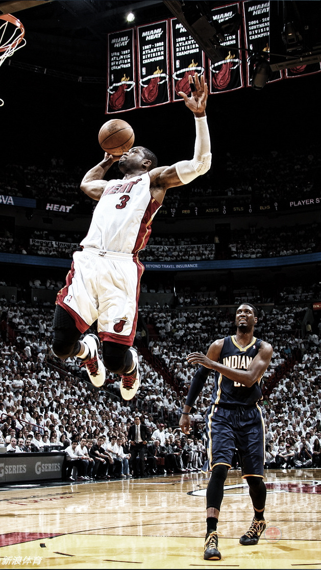 nba球星篮球壁纸,篮球明星壁纸韦德