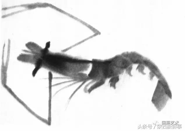 齐白石画虾步骤,齐白石画虾的作品叫什么名字