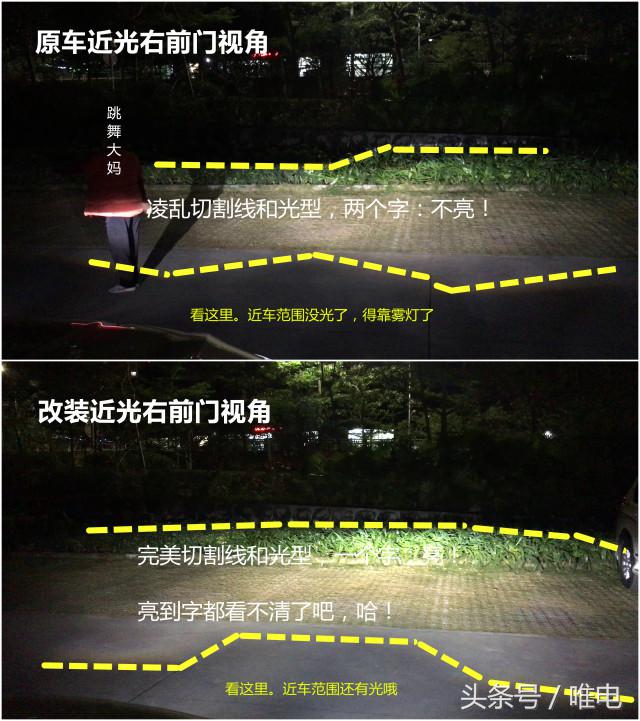 比亚迪唐大灯远光位改装,比亚迪唐改海拉5透镜