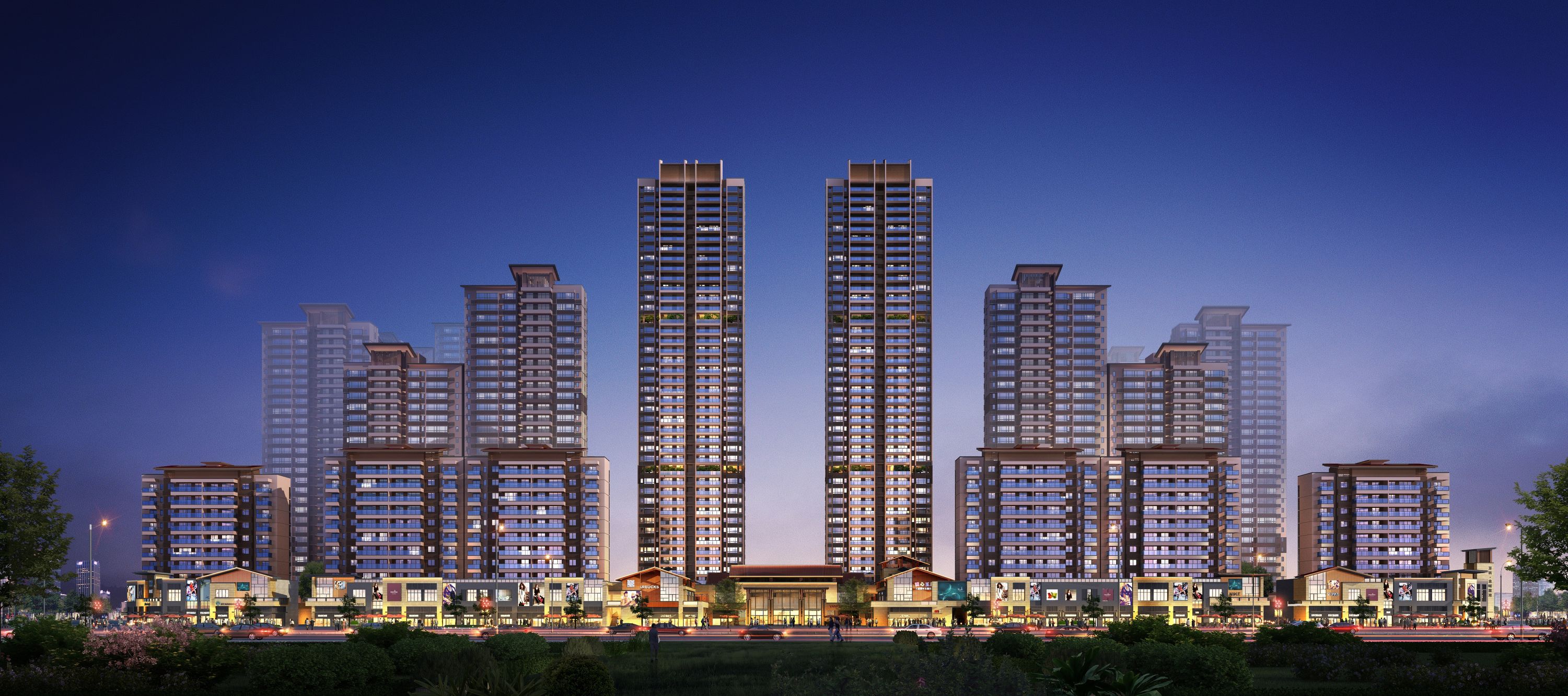 万科金域蓝湾五象,万科金域蓝湾旁边公园