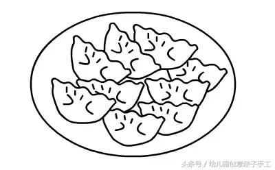 春节灯笼鞭炮简笔画,新年娃娃拿鞭炮简笔画