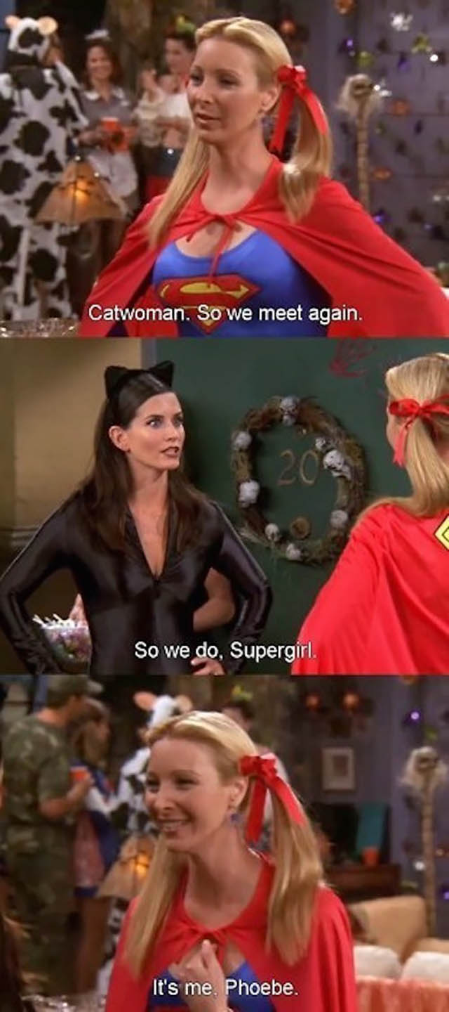 老友记chandler和菲比一起工作,老友记中菲比霸气片段