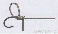 凹槽锡头鱼钩绑法图解,图解六种简单实用的鱼钩绑法