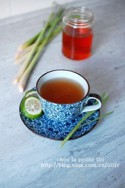 香茅山茶花柠檬茶,山茶香茅柠檬茶