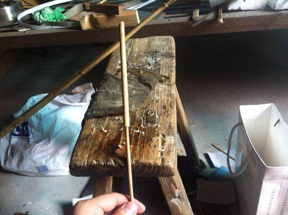 自己用竹子手工打造钓鱼竿，附上完整设计图和流程图