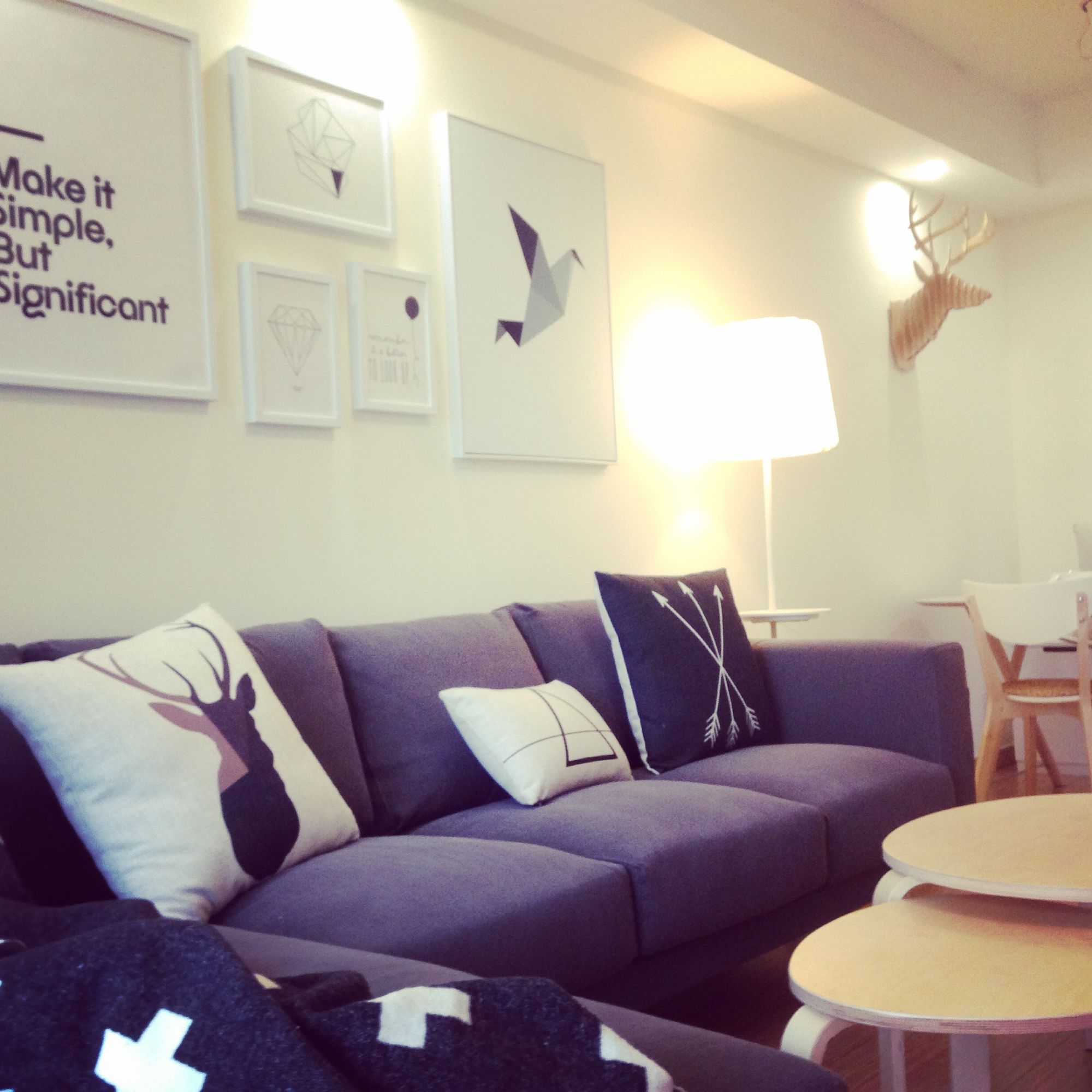 北欧风格家居小窝,北欧时尚小窝设计