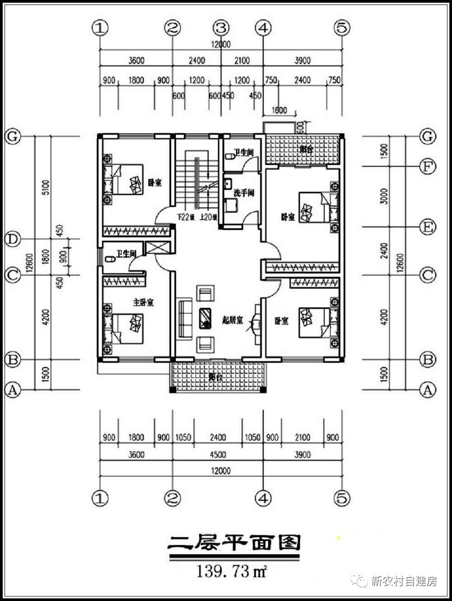双拼二层兄弟共建房图纸20万以内,20万别墅砖混二层免费图纸