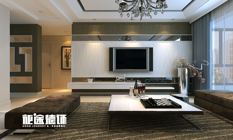 合肥和昌都汇华府现代前卫风格案例鉴赏这颜色搭配运用的绝了