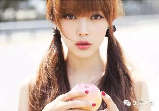 平眉韩系妆容,平眉很难看吗