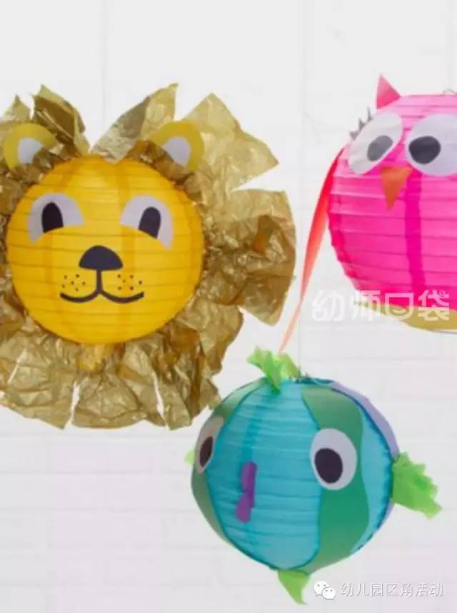 幼儿园新年灯笼布置场景,幼儿园环境布置创意挂饰