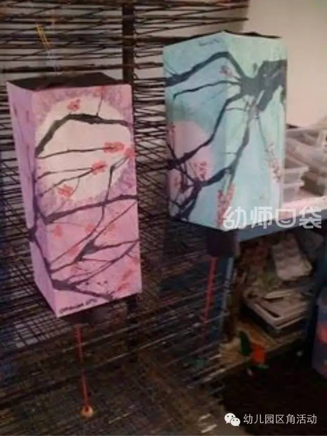 幼儿园新年灯笼布置场景,幼儿园环境布置创意挂饰