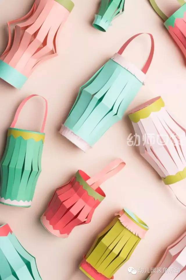 幼儿园新年灯笼布置场景,幼儿园环境布置创意挂饰