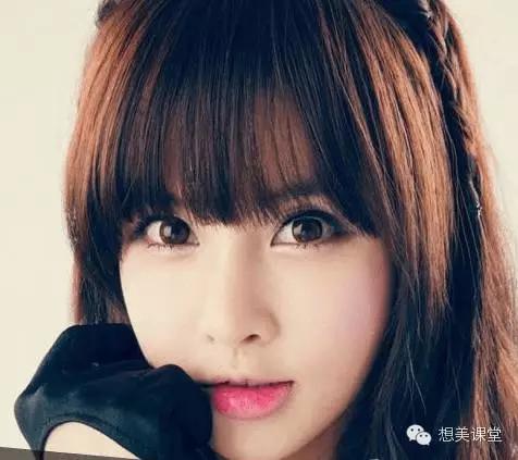 蜜桃色和杏粉色腮红,薰衣草色腮红是收缩色还是膨胀色