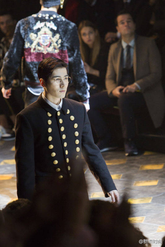 陈学冬杜嘉班纳,陈学冬杜嘉班纳走秀