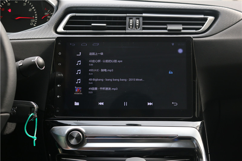 标致308改畅影10.2寸横屏机，2017就这么任性