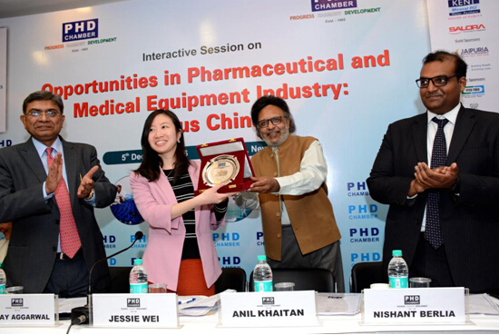 中国医疗代表团,中印医疗合作