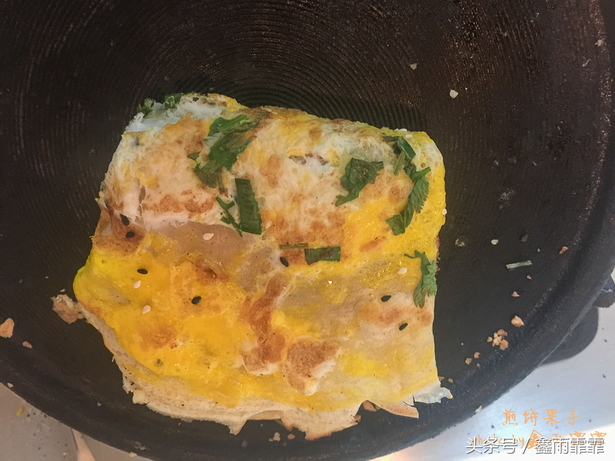 火爆街头的早餐小吃,和面不粘手的特色小吃