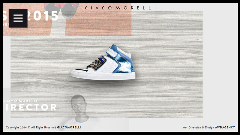 简洁大方的网页设计,单页网页设计案例