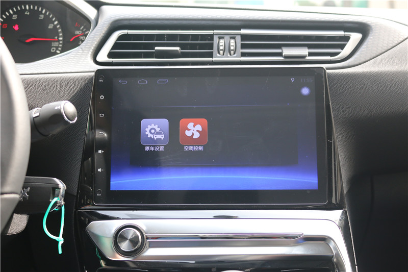 标致308改畅影10.2寸横屏机，2017就这么任性