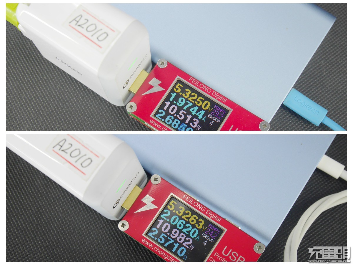 羽博1000w移动电源,羽博20000毫安充电宝自带线评测