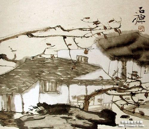 弘一法师处世箴言与禅画,弘一法师画作观音