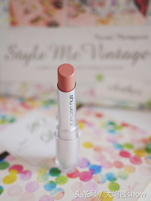 植村秀焦糖玫瑰色口红,植村秀枣泥暗玫瑰色