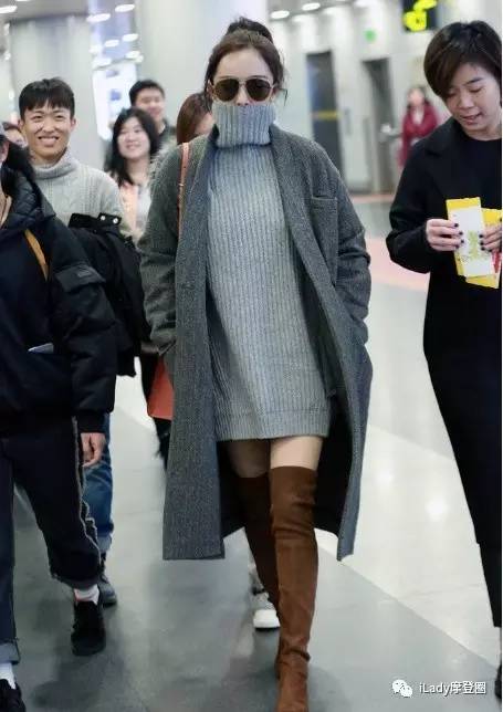 女明星机场look,盘点当红女明星们的机场照片