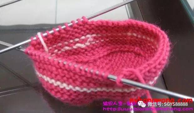 编织童鞋一岁以内的编织教程,儿童棒针编织花样及图解