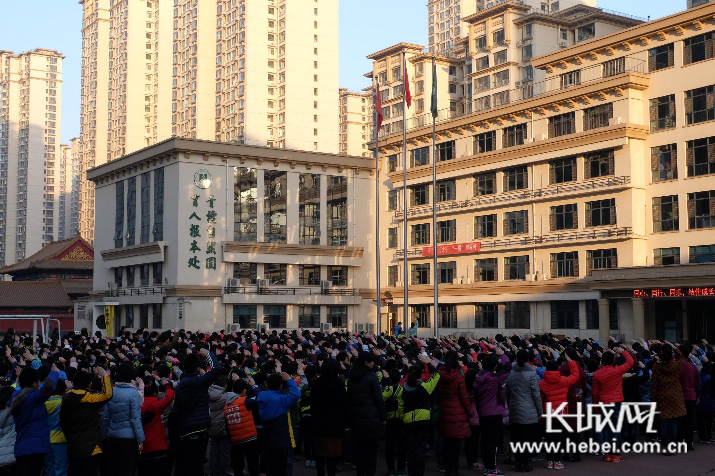 谈固小学童声颂祖国活动,谈固小学今年的活动