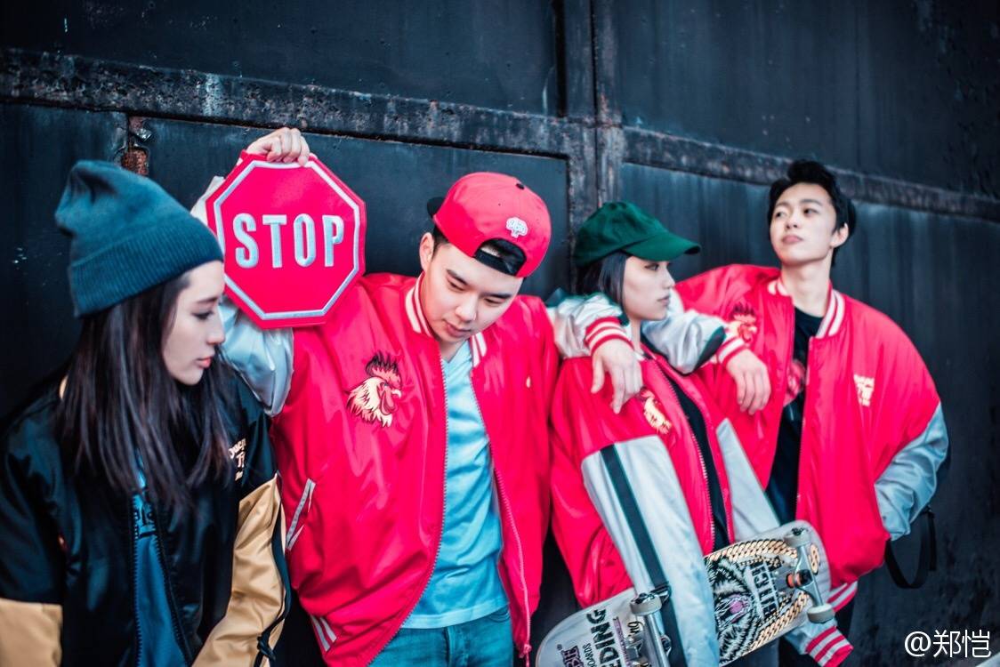 郑恺和模特照片 (郑恺baby假装模特)