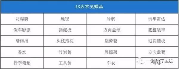 4s店大礼包怎么换最划算,4s店大礼包一般有什么