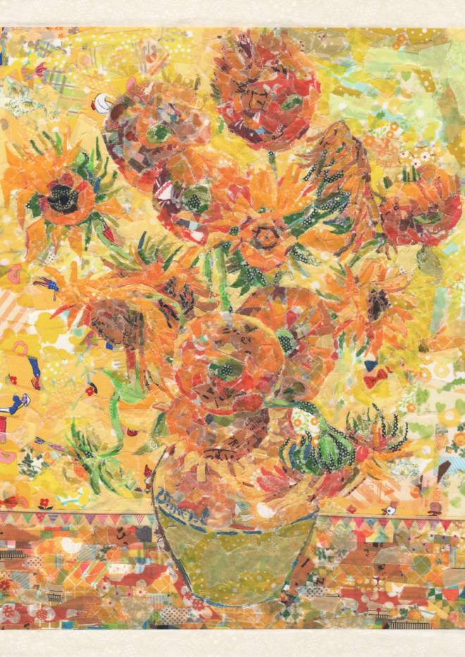 胶带艺术感,名画手帐胶带