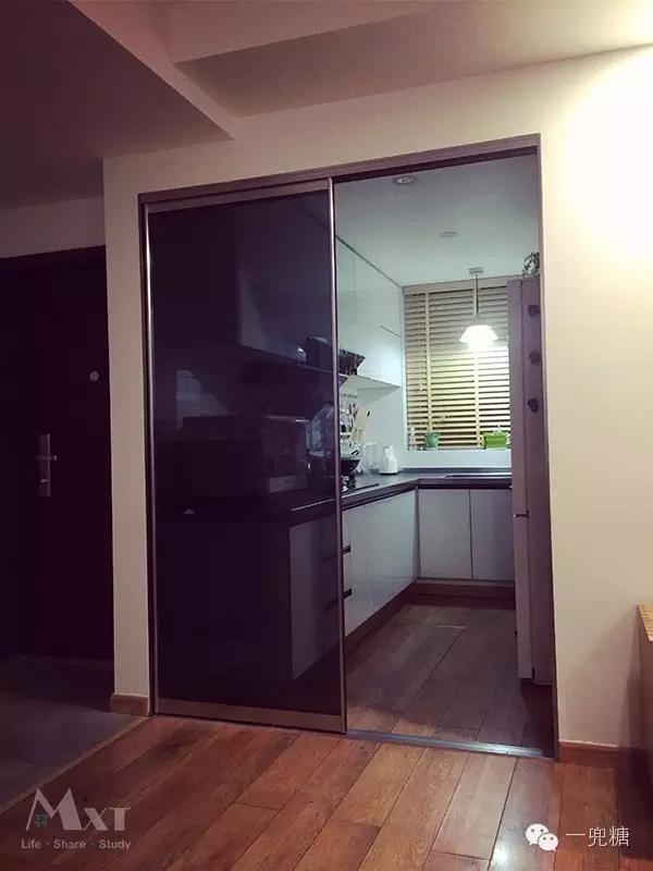 4平米小厨房变8平方,二手房改造开放式厨房