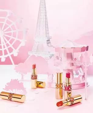 情人节ysl礼盒套装送女友,ysl圣罗兰七夕限定礼盒色号416