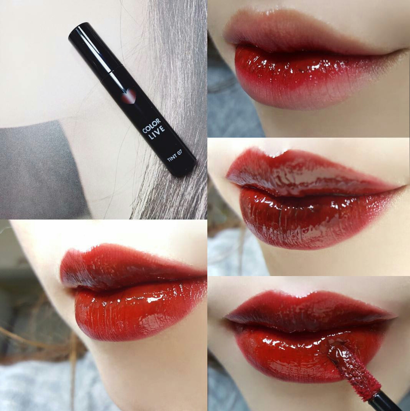 爱茉莉爱心唇釉9号,爱茉莉唇釉6号老款