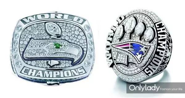 超级碗布雷迪全部戒指,超级碗冠军戒指和nba戒指