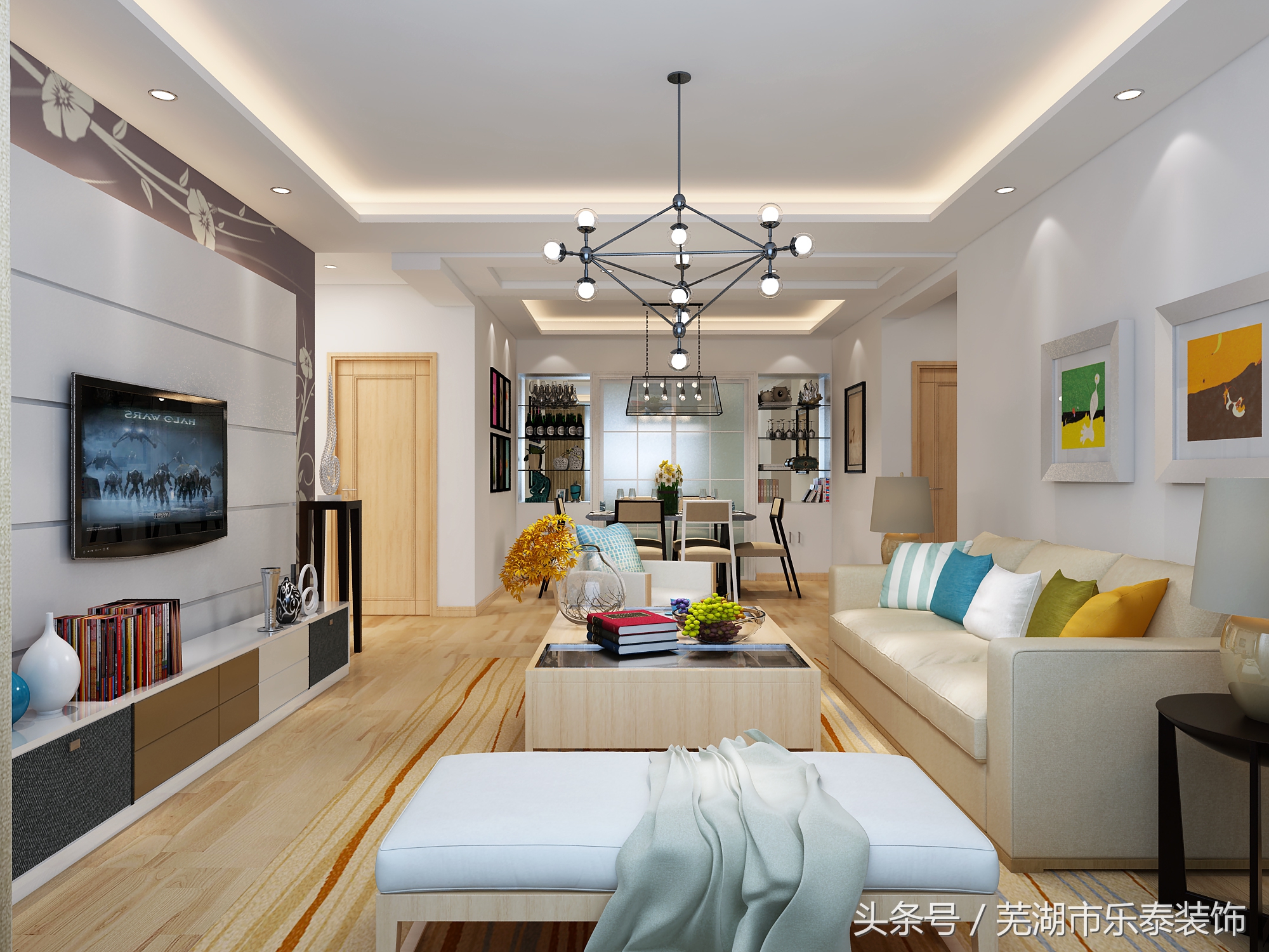 芜湖华强广场效果图,芜湖美加印象150装修效果图