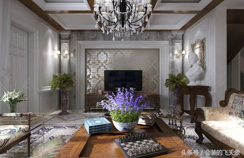 沈阳中海和平之门142㎡美式风格装修图居住舒适采光好