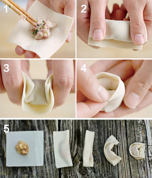 包馄饨的简单方法不露馅,如何包馄饨不露馅儿