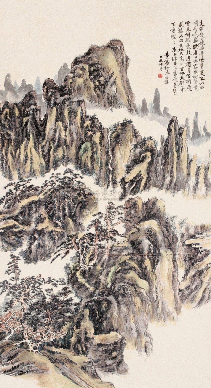 黄宾虹绘画语录 (黄宾虹画语图解)