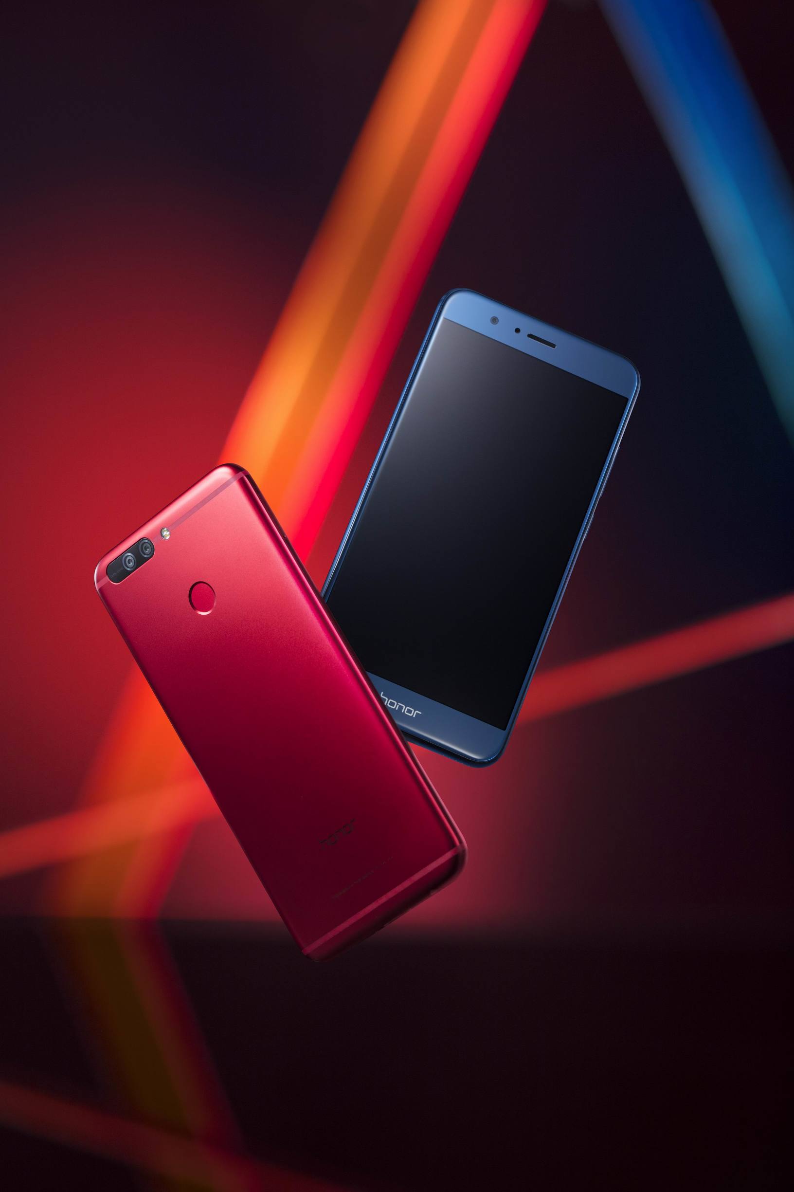 荣耀v9有多少种颜色,荣耀v9魅焰红蓝色