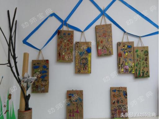 幼儿园整体环创生态风格,幼儿园春天环保原生态简单环创