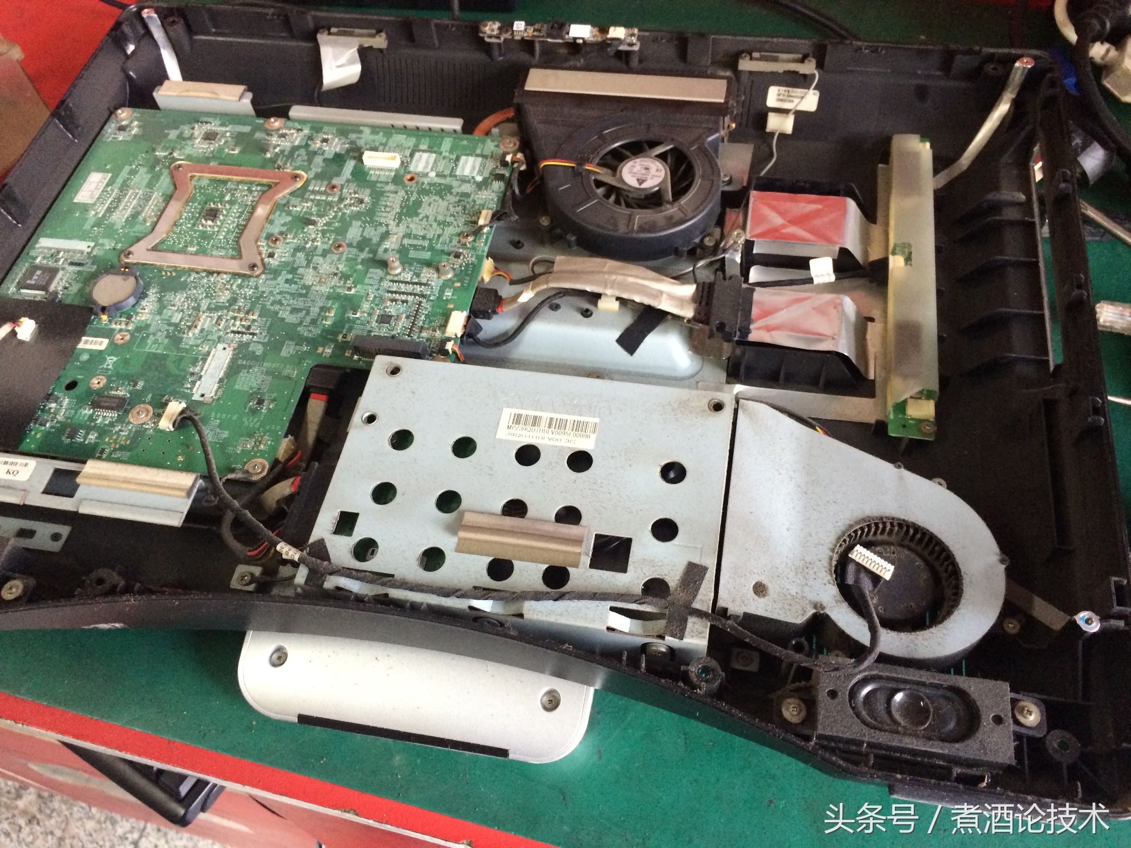 联想一体机b505拆机除尘,联想g580拆机除尘视频