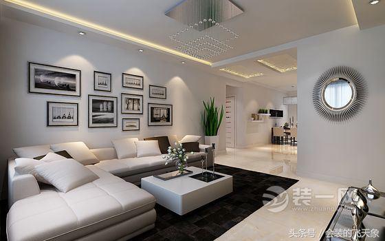 沈阳龙湖双珑原著装修效果图,龙湖126平米样板间效果图