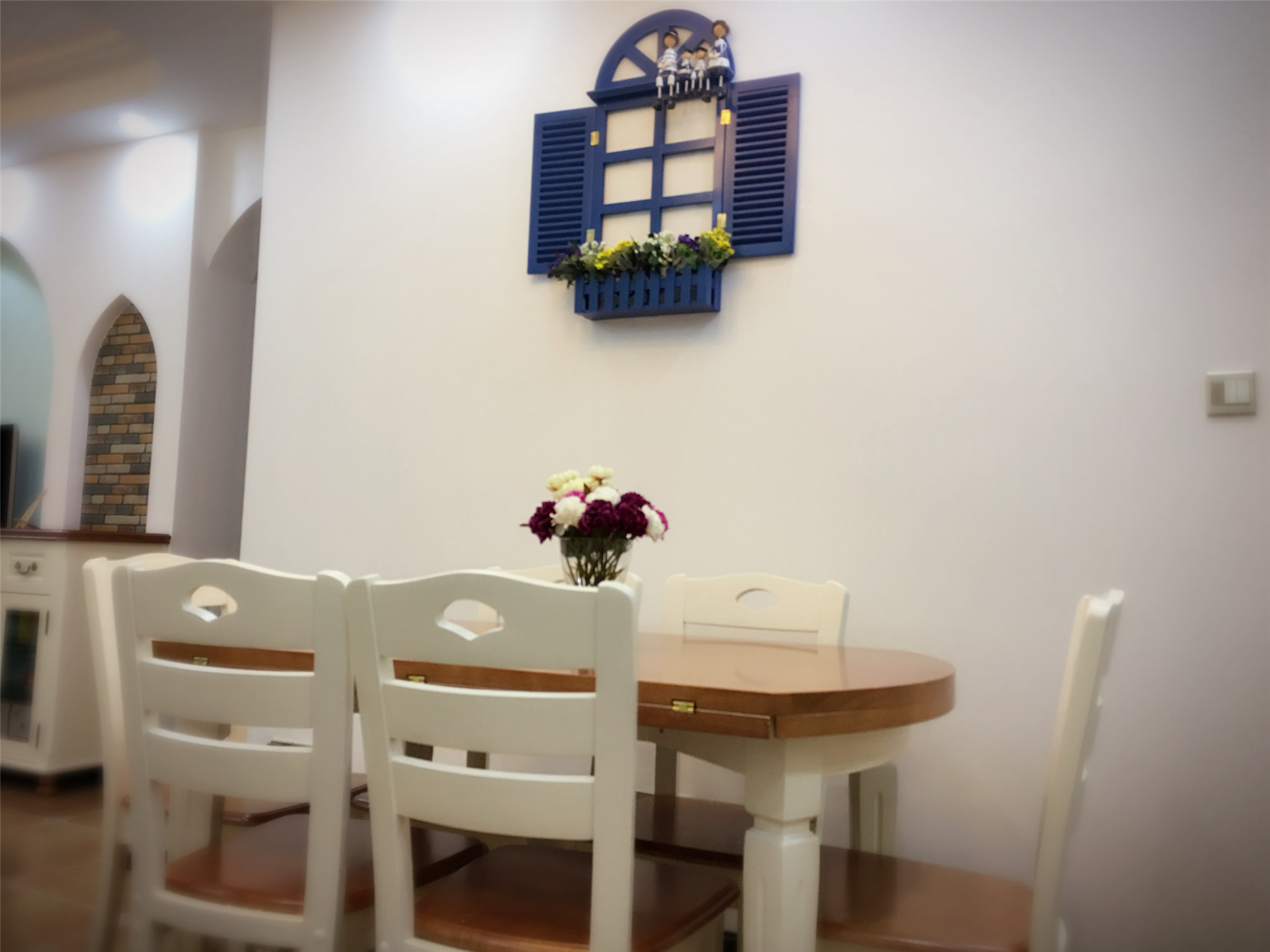 客餐厅一体装修新家,客餐厅一体房子装修设计欣赏