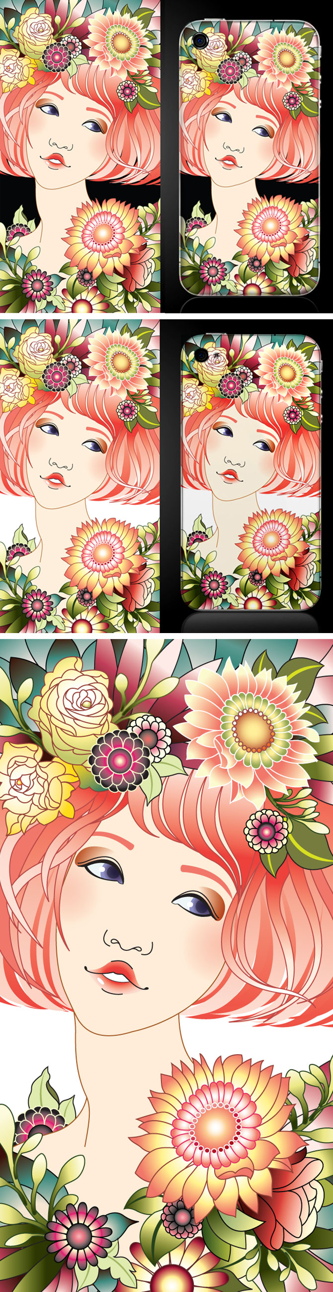 服装设计专用壁纸,服装设计效果图录屏