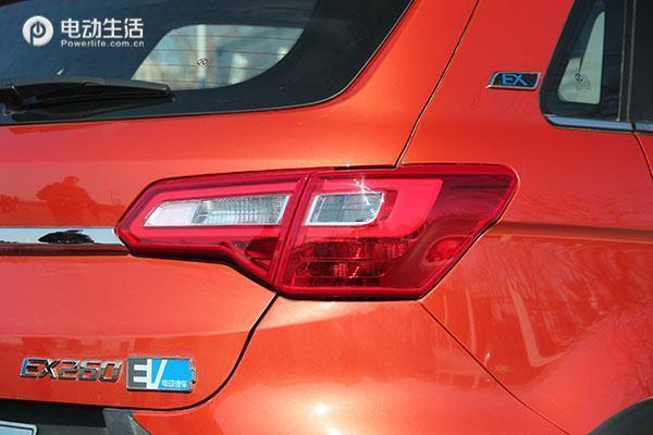 北汽ex260新能源蓝色,北汽新能源ex260区别