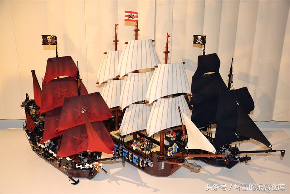 乐高加勒比海盗黑珍珠号礼盒装,乐高加勒比海盗船系列