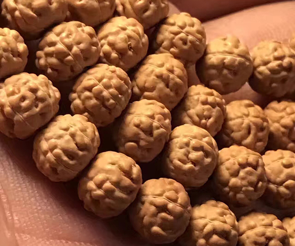 小金刚菩提纹路里有白色东西,纹路深和纹路浅的小金刚